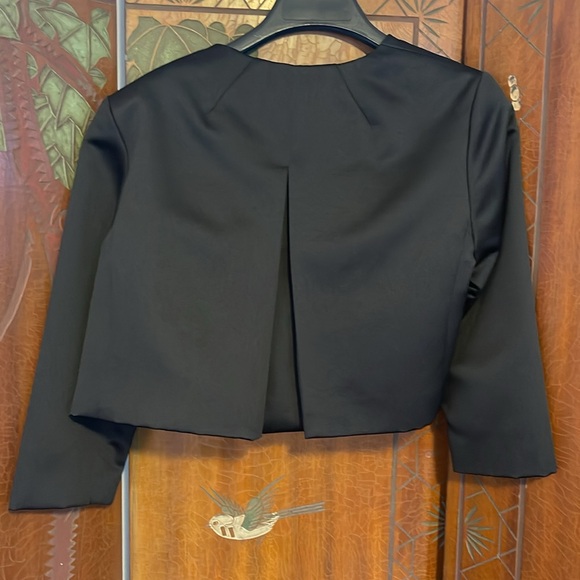 Talbots formal black shrug blazer - Picture 4 of 5